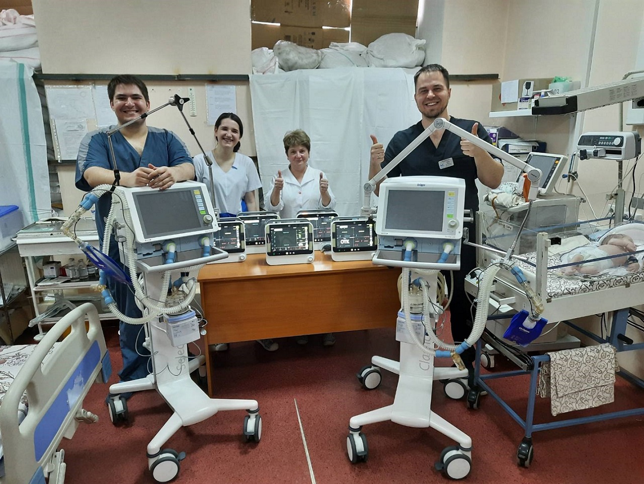 Обладнання для Запорізької обласної клінічної дитячої лікарні
