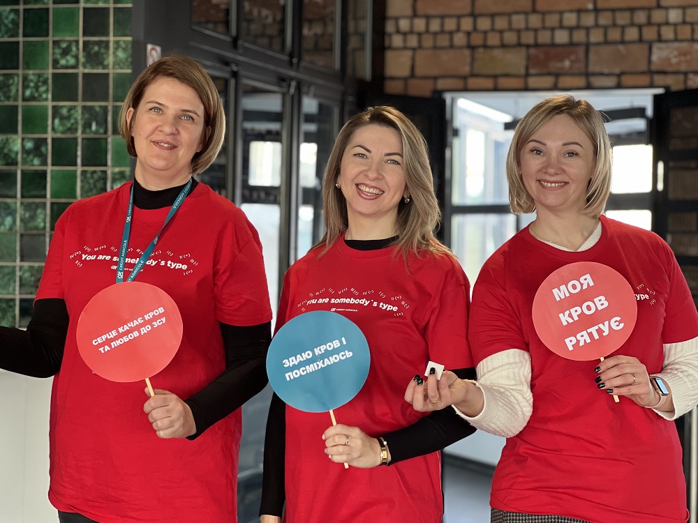 Traditional Blood Donor Day at Credit Agricole's head office 2025