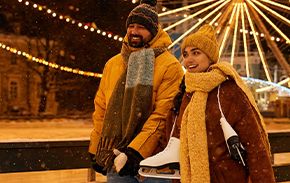 We invite you to a Christmas ice rink by Credit Agricole and Mastercard®!