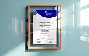 Credit Agricole is awarded silver at the prestigious international competition by EFMD Global