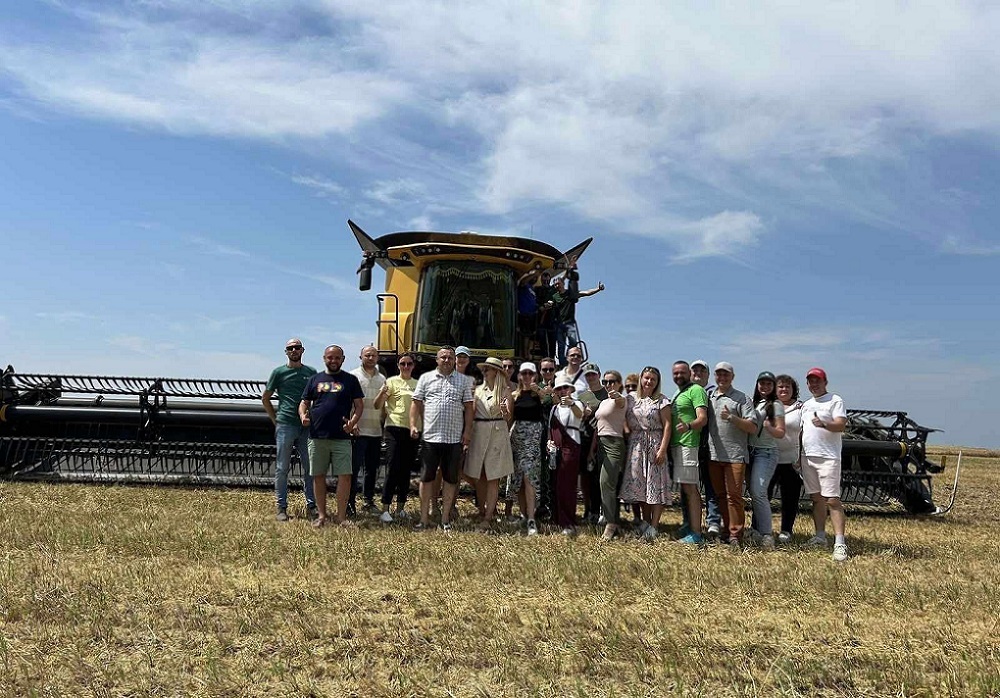 Participants in the Agro School, Crédit Agricole Bank's flagship educational project