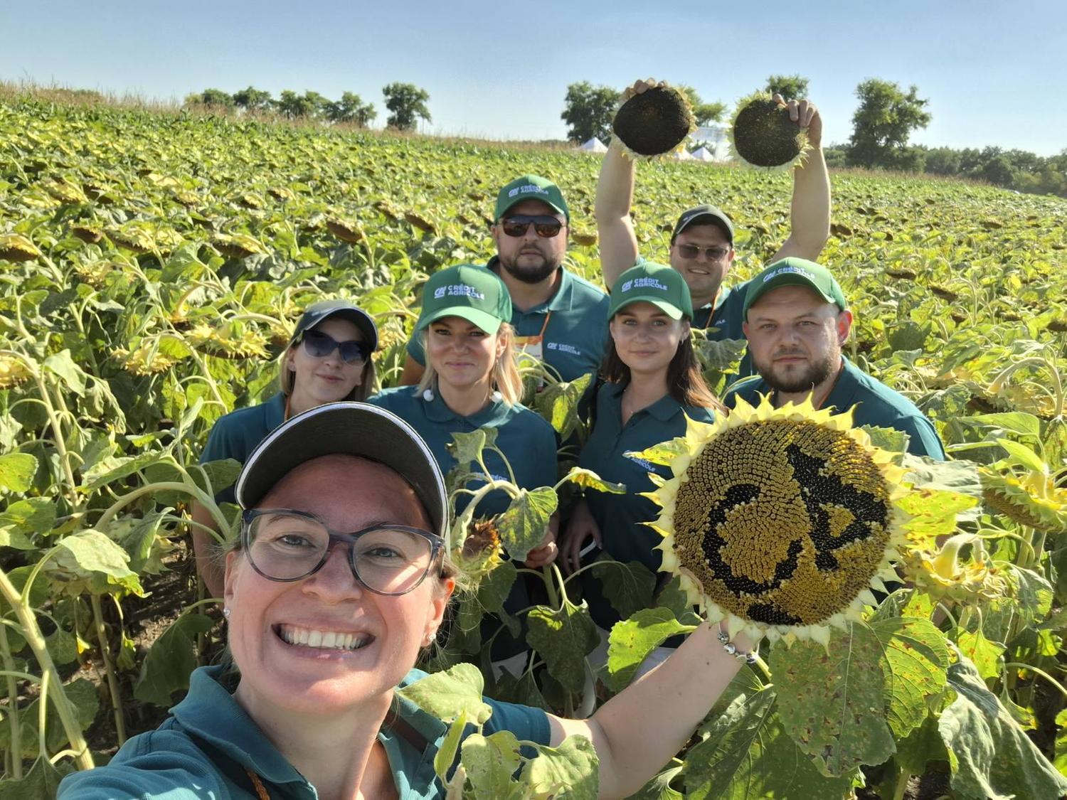 Команда департаменту підтримки агробізнесу та ESG напряму Креді Агріколь-3