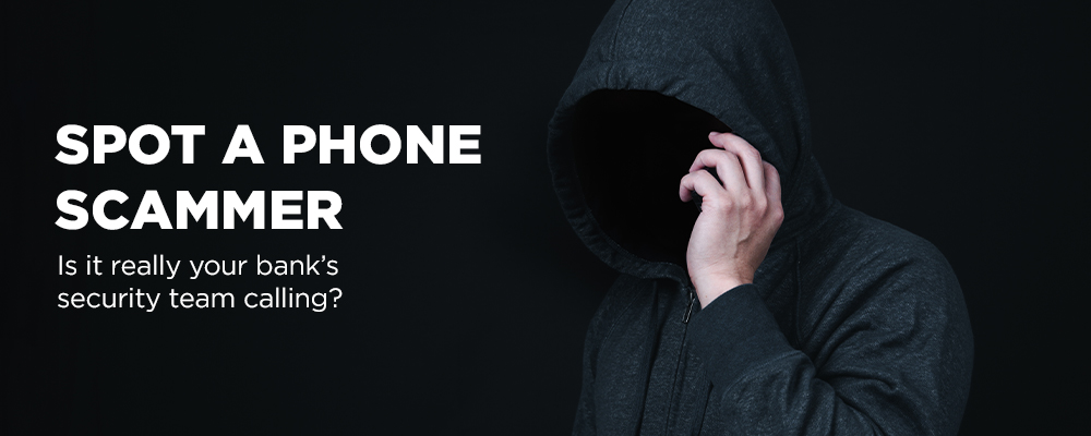 Spot a phone scammer