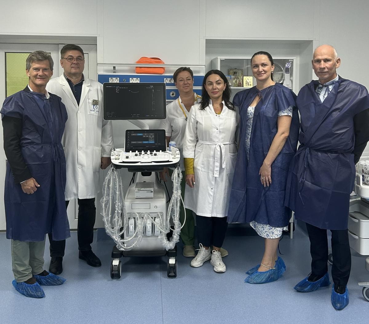 Візит топменеджменту Креді Агріколь до Київського перинатального центру