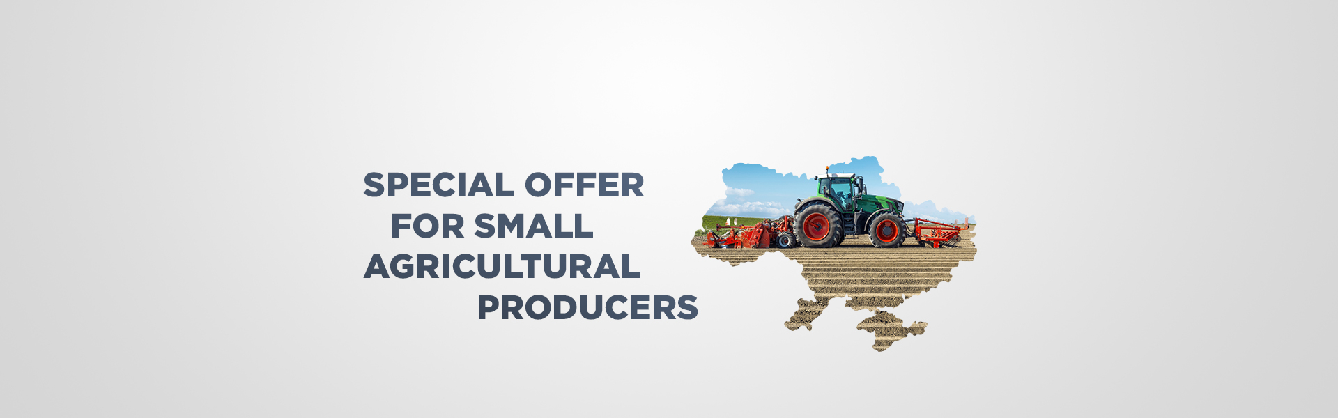 Special Offer for Small Agricultural Producers from Credit Agricole