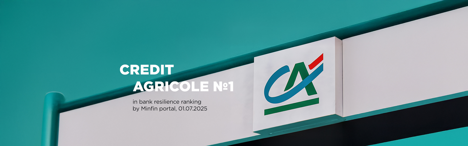 Credit Agricole No.1 in bank resilience ranking by Minfin portal