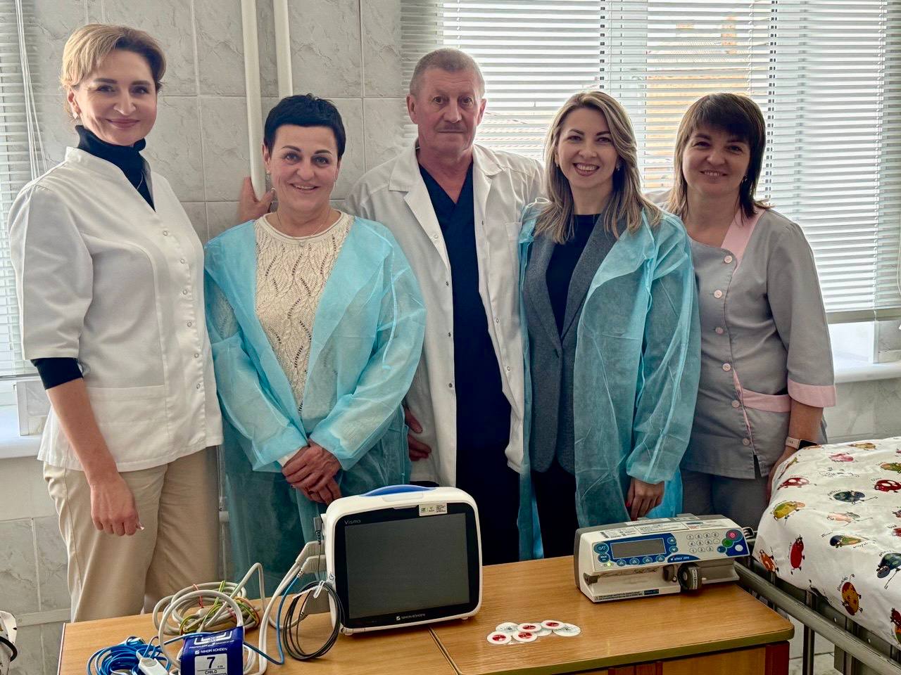 Медичне обладнання для обласної дитячої лікарні у Білій Церкві